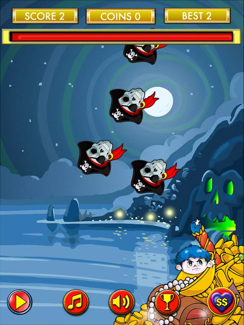 Skull Escape - Avoid the enemy iPad Screenshots
