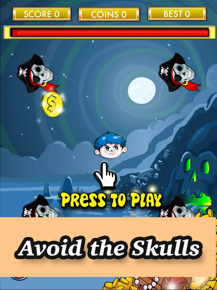 Skull Escape - Avoid the enemy iPad Screenshots