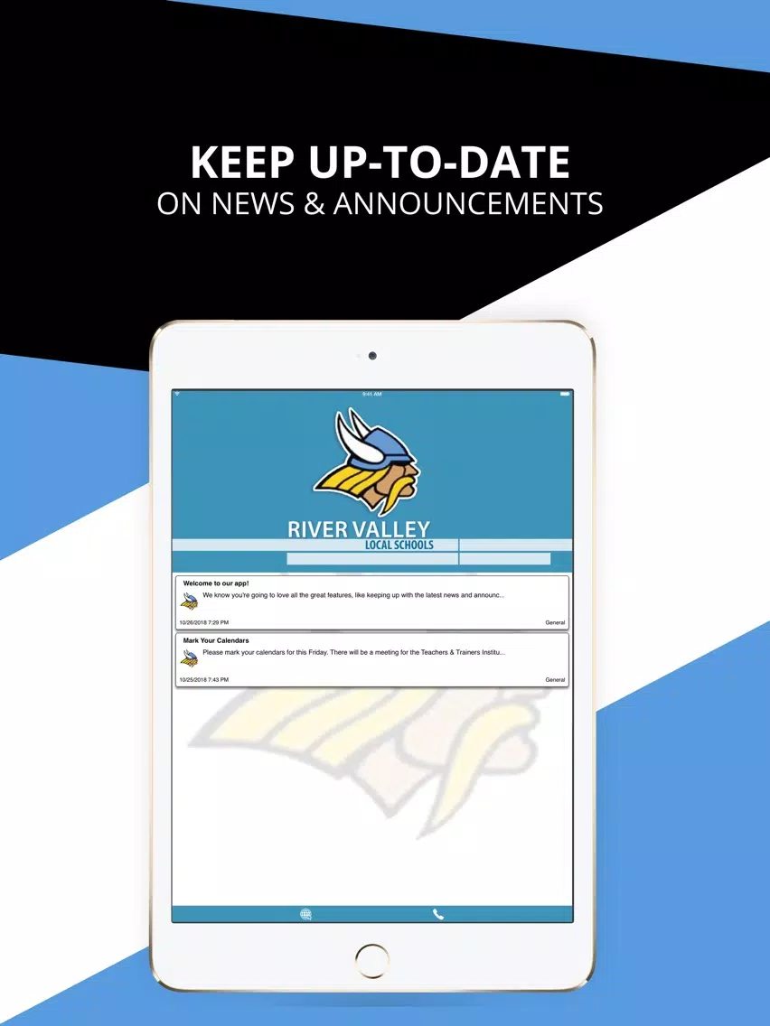 River Valley Local Schools iPad Screenshots