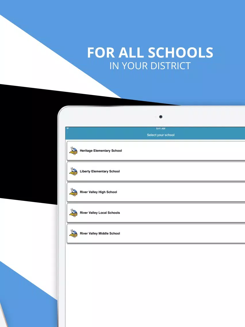 River Valley Local Schools iPad Screenshots