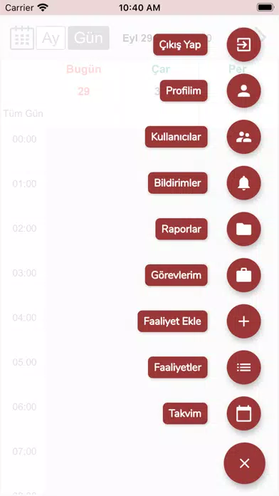 Elazığ TSO Takvim Ekran Görüntüleri