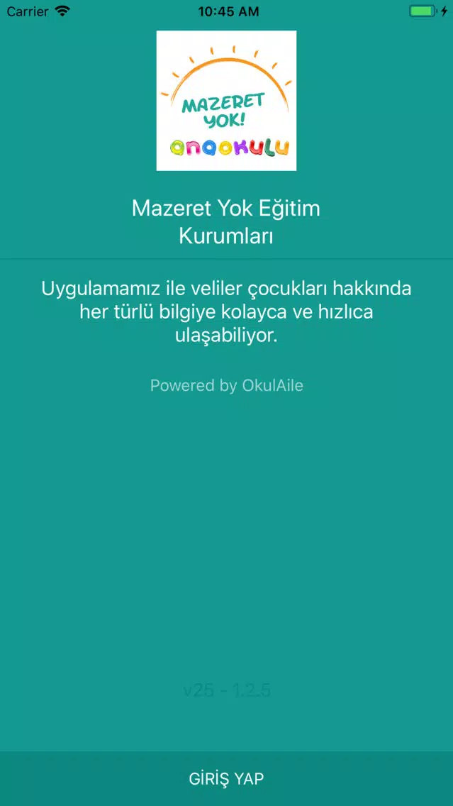 Mazeret Yok Eğitim Kurumları Screenshots