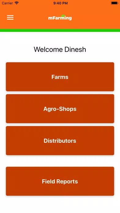 Sales & Agronomy Screenshots