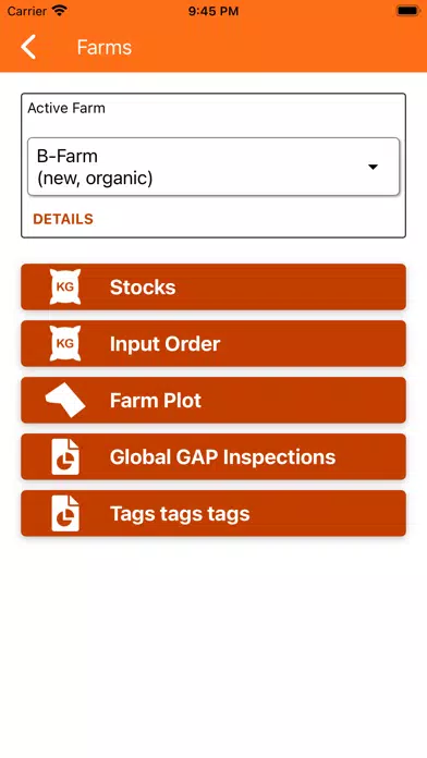 Sales & Agronomy Screenshots