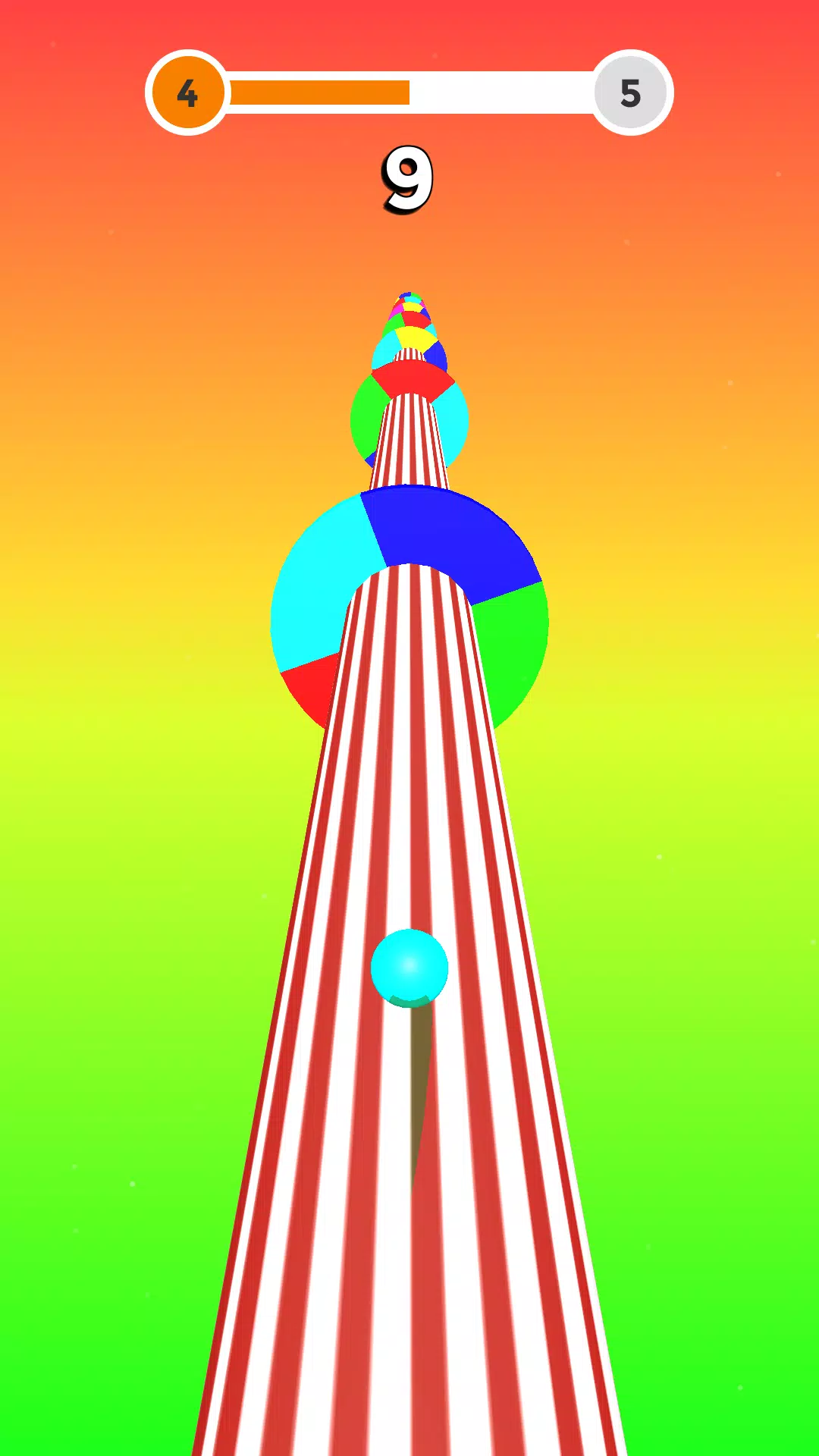 Helix Race 3D Color Ball Run Screenshots