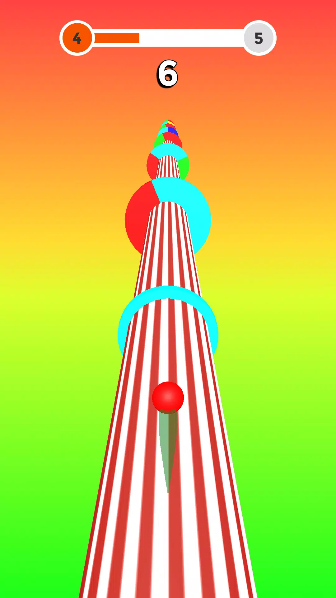 Helix Race 3D Color Ball Run Screenshots