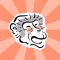 Animal-Caricature "monkey" - Emoji TOKYO