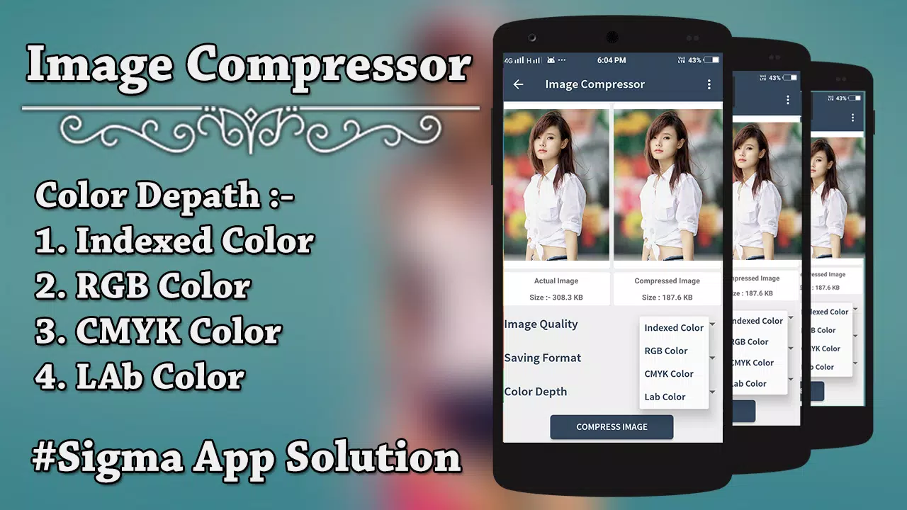 Image Compressor Screenshots