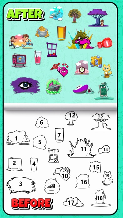 Sticker Color Book by number Screenshots