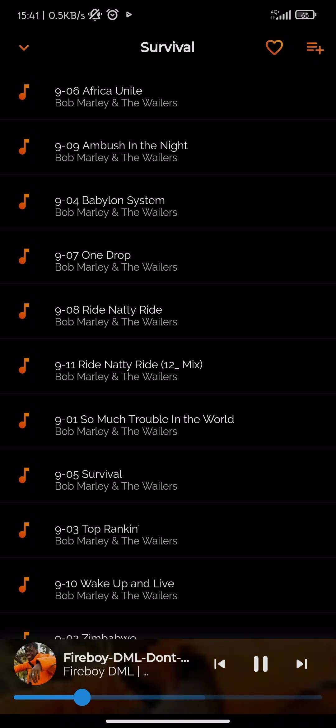JI Music Player Screenshots