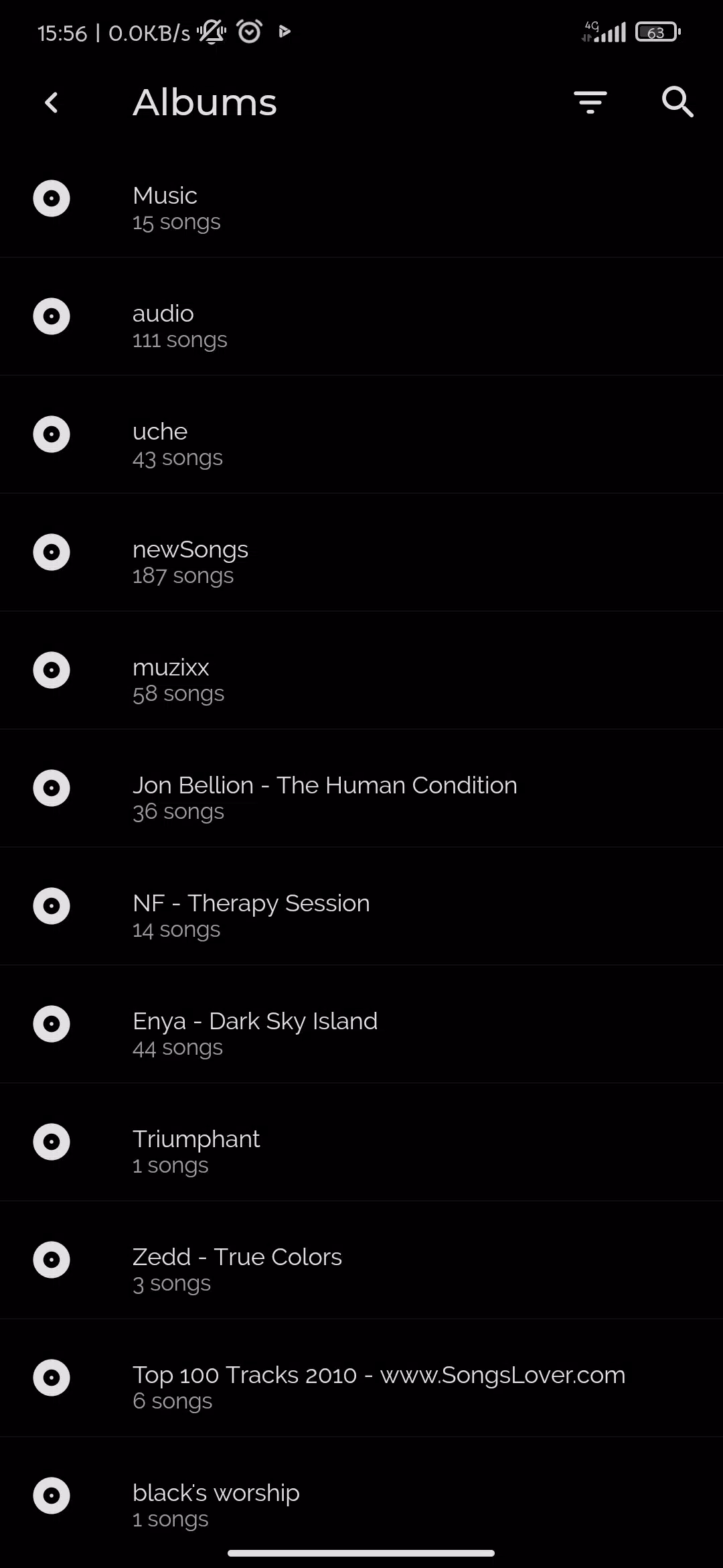 JI Music Player Screenshots