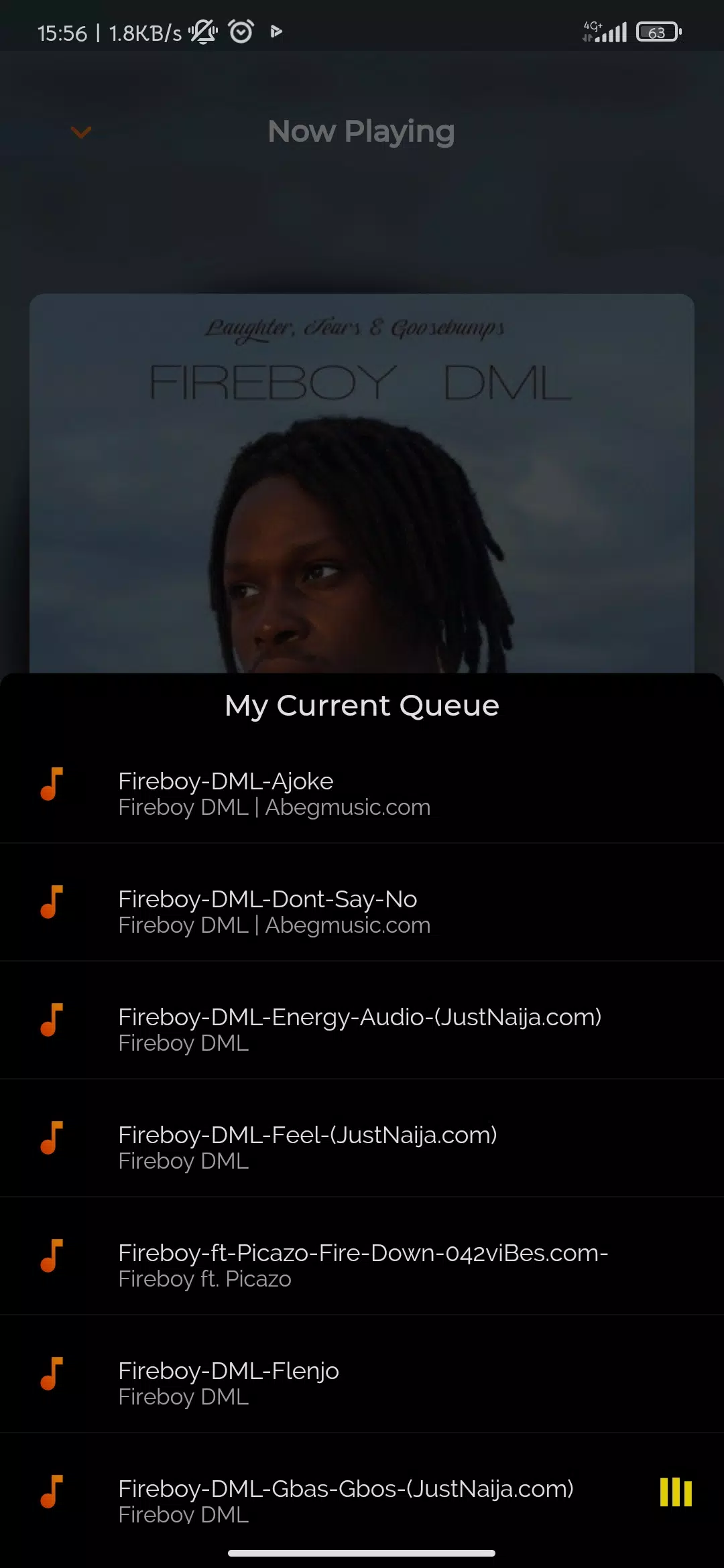 JI Music Player Screenshots