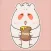 Silly Bear Animated Sticker