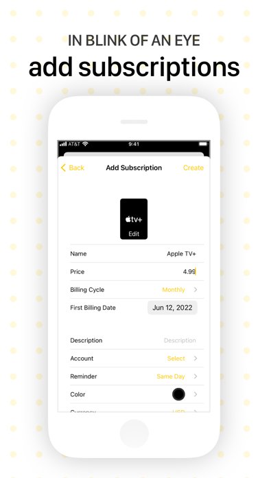 Track Subscriptions - DuesX Screenshots