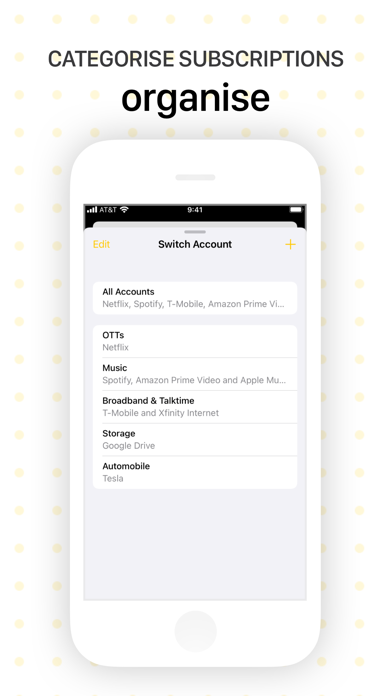 Track Subscriptions - DuesX Screenshots