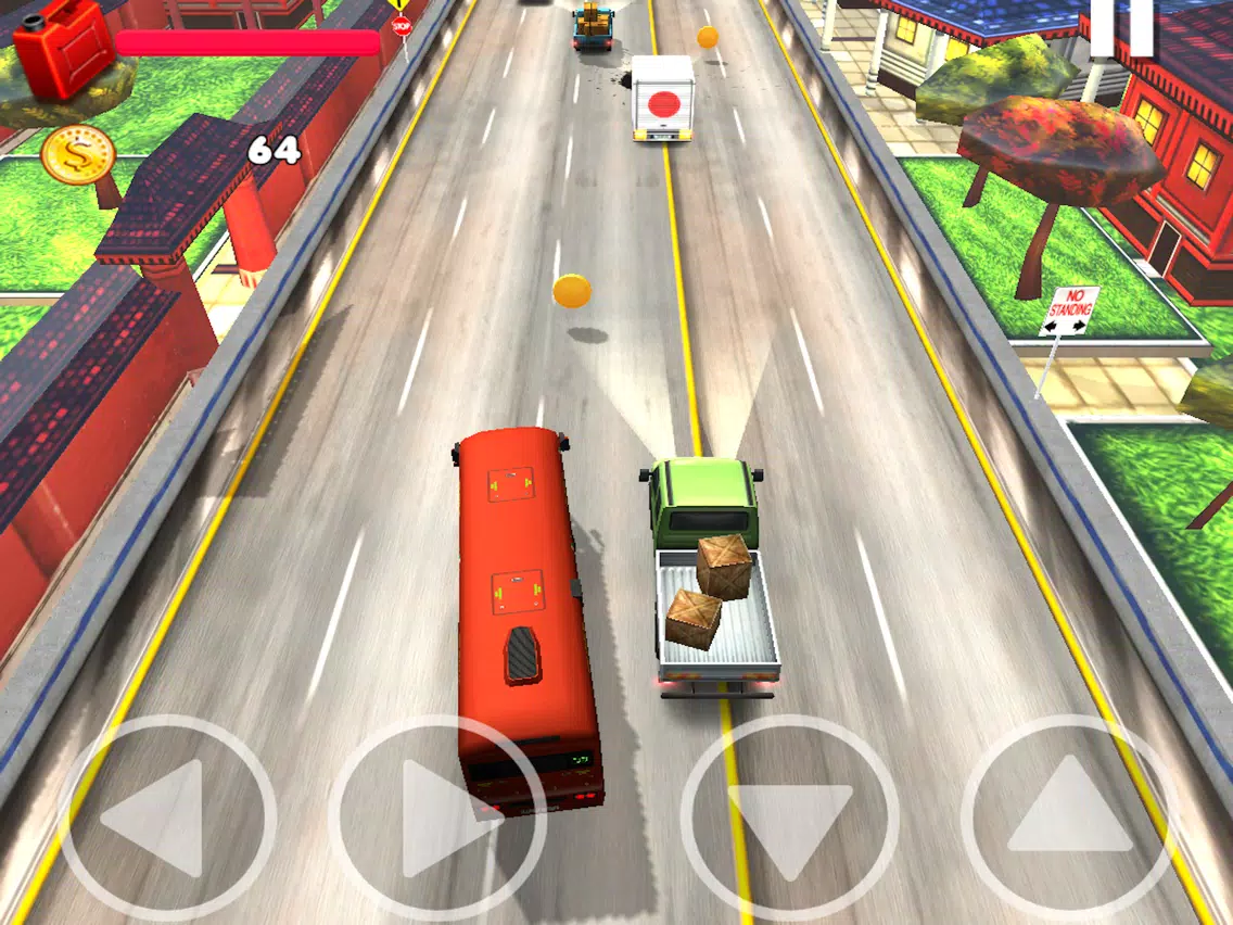 Bus Driver Simulator Highway Traffic Racing Games iPad 应用截图