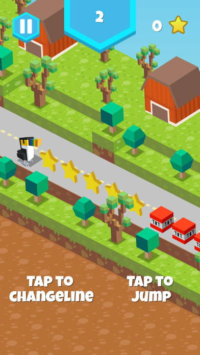 blocky endless risky road running arcade hopper Screenshots