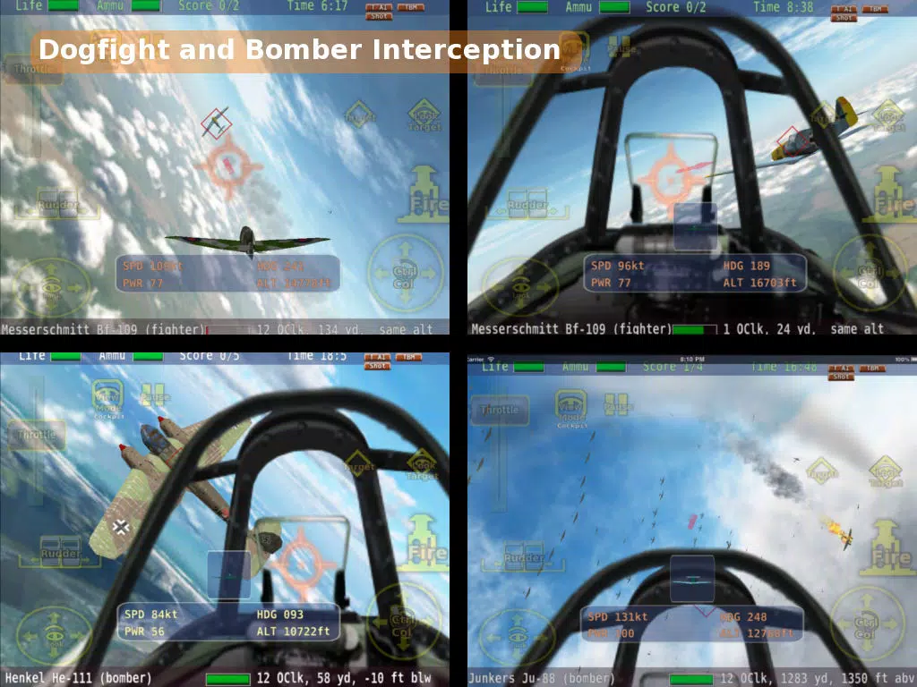 Capturas de tela do Air Battle of Britain HD Lite iPad 