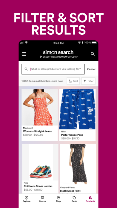 SIMON: Malls, Mills & Outlets Screenshots