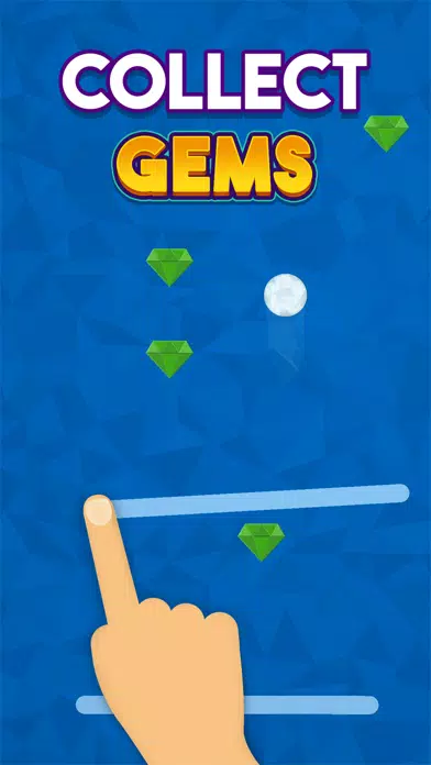 Tangkapan skrin Upwards (Bouncing Ball)