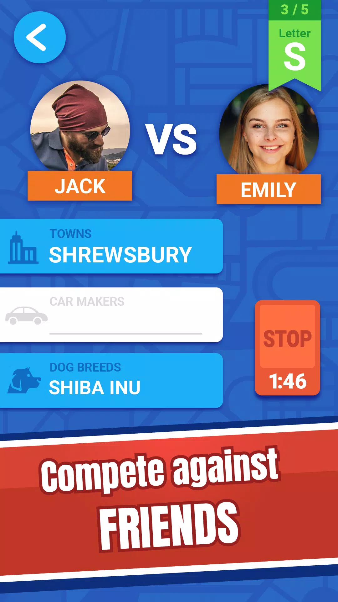 Categories Screenshots