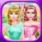 Princess Sisters Salon - Royal Beauty Makeover: SPA, Makeup & Dress Up Game for Girls