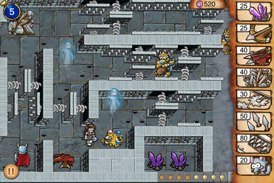 Tangkapan skrin Tiny Heroes