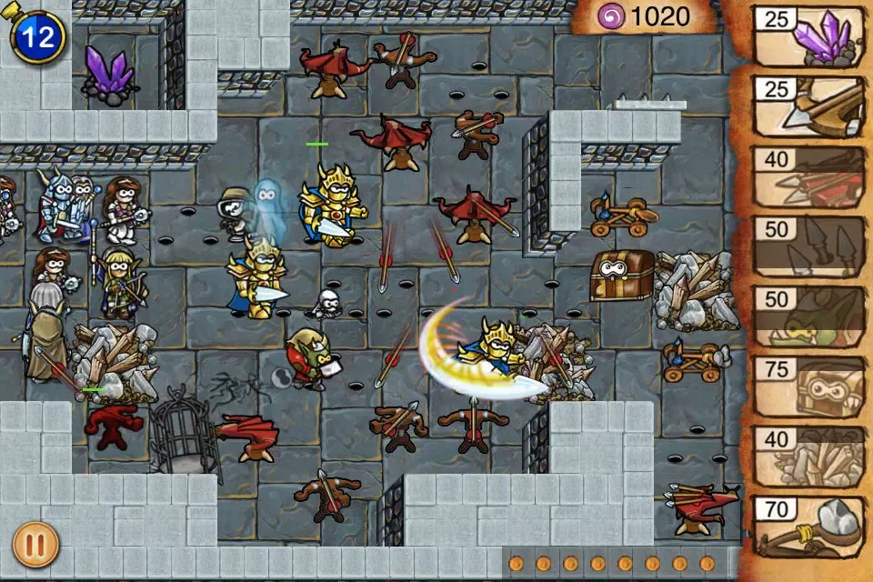 Tangkapan skrin Tiny Heroes