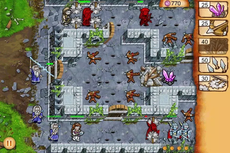 Tangkapan skrin Tiny Heroes