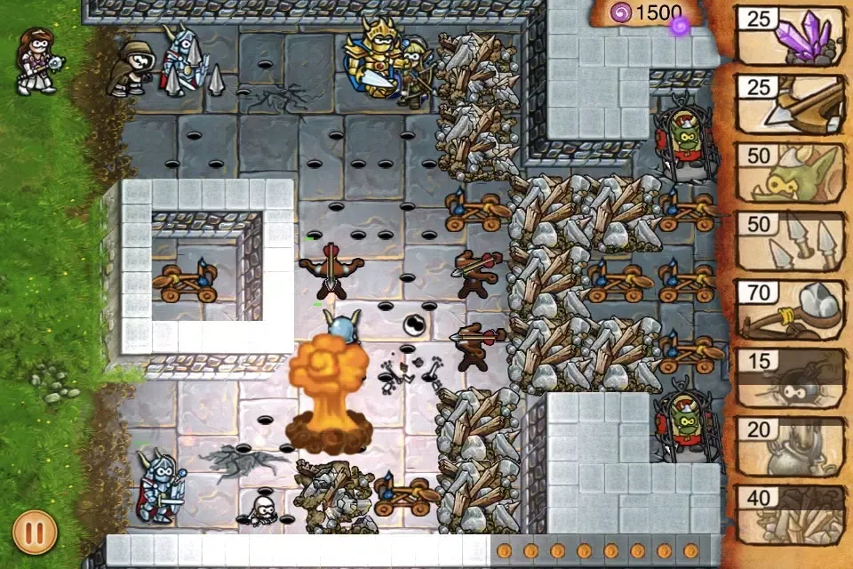 Tangkapan skrin Tiny Heroes