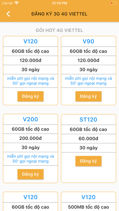 Sim online - app sim số đẹp Screenshots