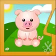 Animal Puzzle To Learn English