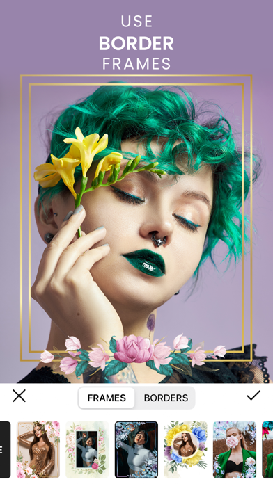 Flowers Photo Frames & Editor Screenshots