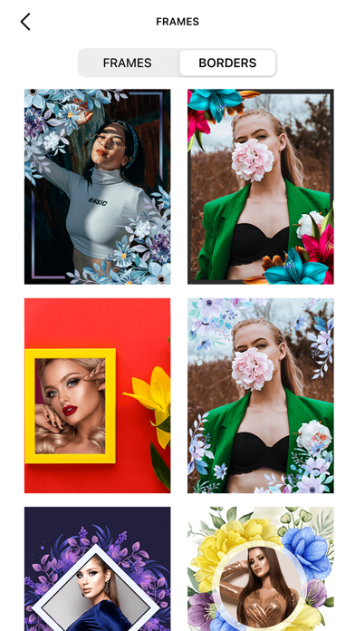 Flowers Photo Frames & Editor Screenshots