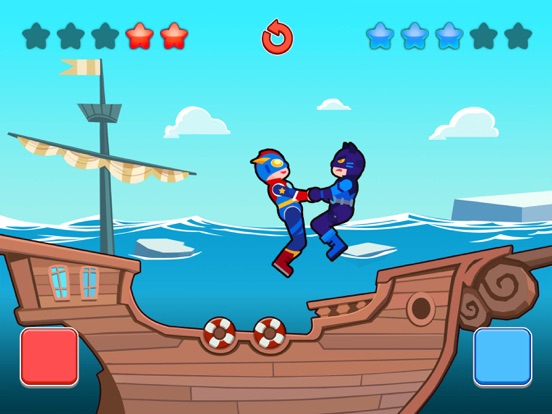 Wrestle Jump Man-Fight Club iPad  Screenshots