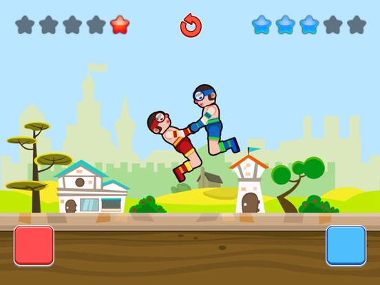 Wrestle Jump Man-Fight Club iPad  Screenshots