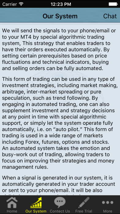 Forex Signals Forex strategy Screenshots