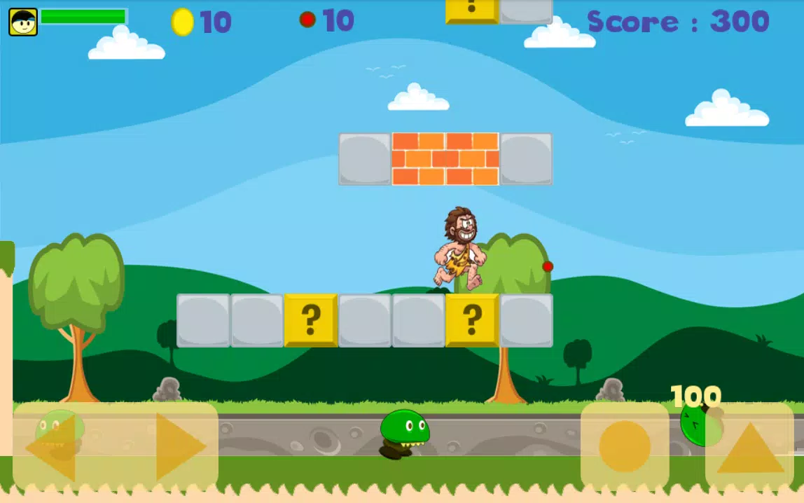 Caveman Jungle Run Screenshots