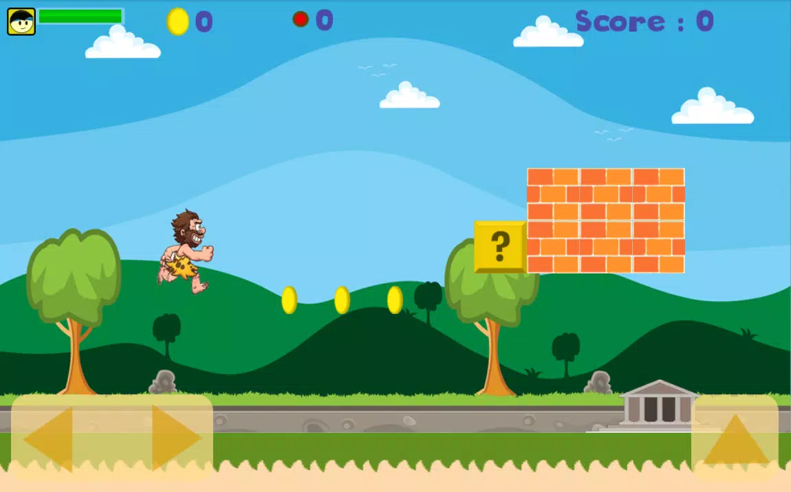 Caveman Jungle Run Screenshots