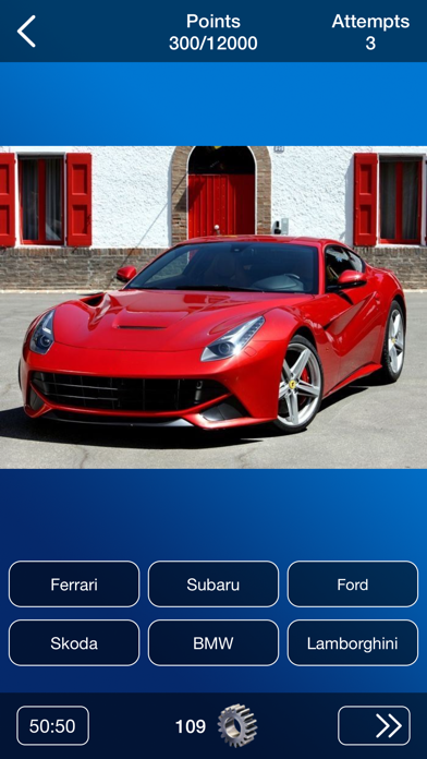 Car Brand Quiz Screenshots