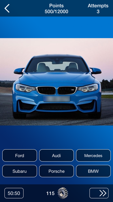 Car Brand Quiz Screenshots