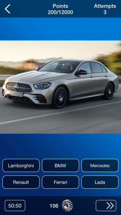Car Brand Quiz Screenshots