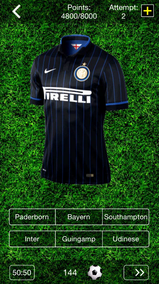 Football Quiz 2015 - Guess the Football Club Shirt! Screenshots