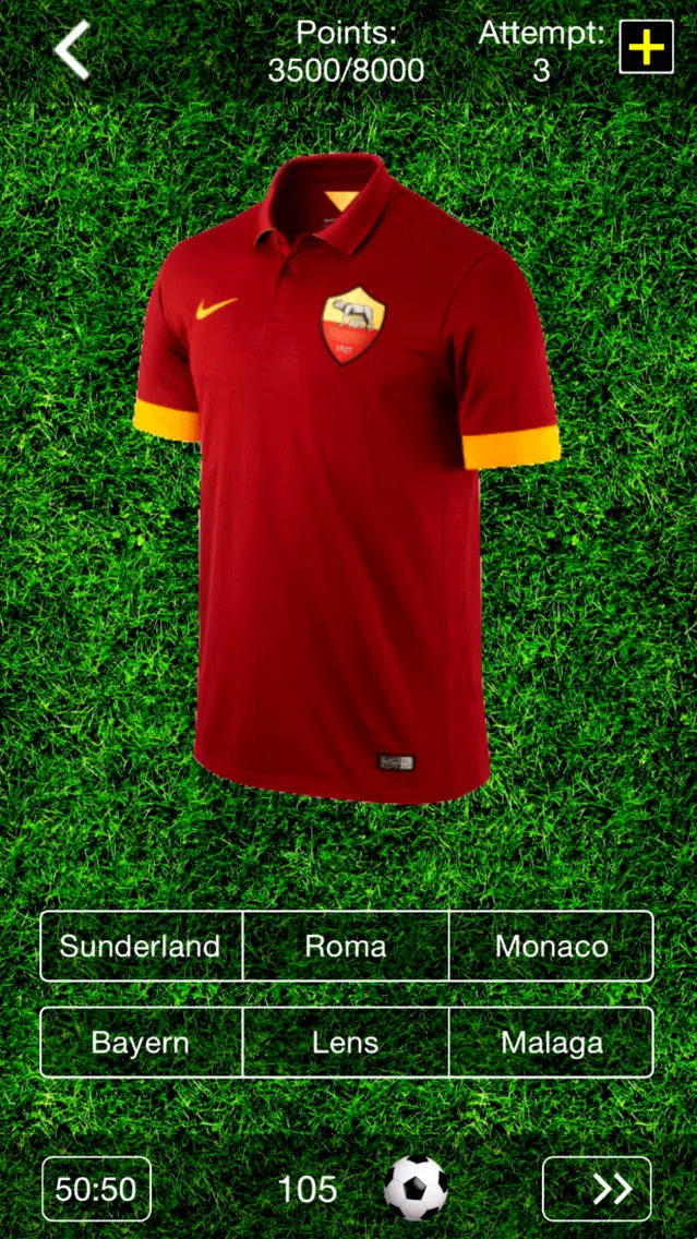 Football Quiz 2015 - Guess the Football Club Shirt! Screenshots