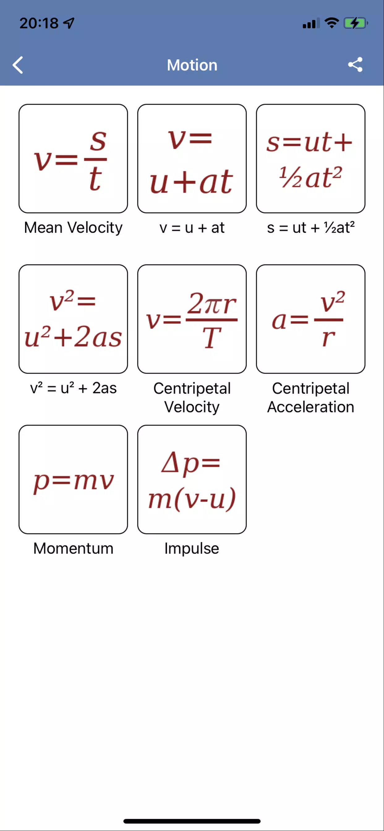 Physics Questions Screenshots