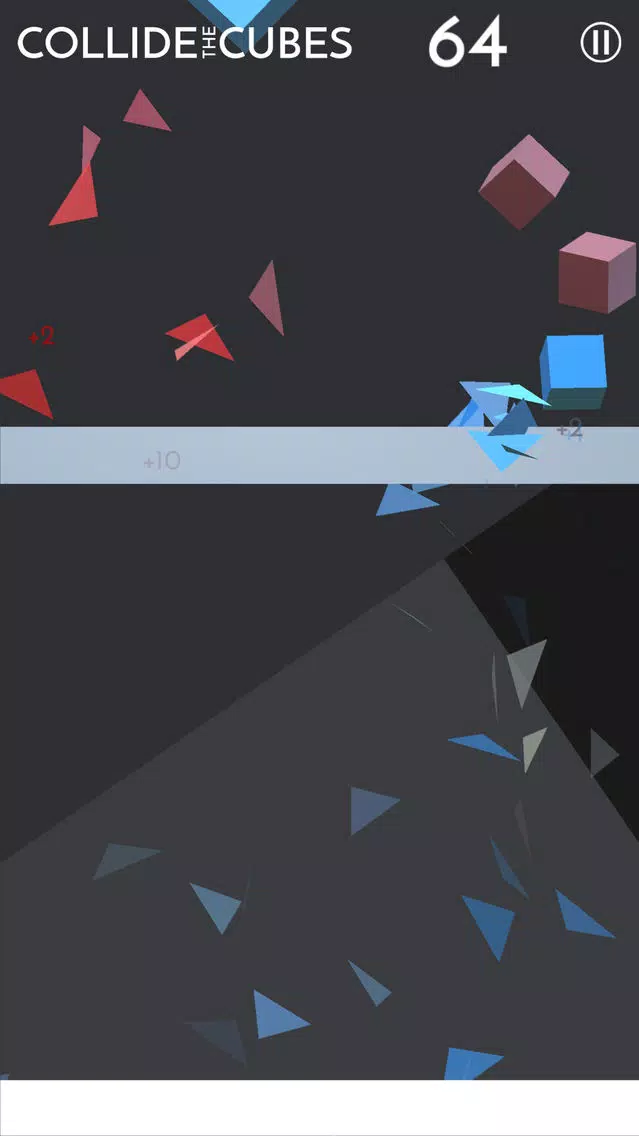 Tangkapan layar Collide the Cubes