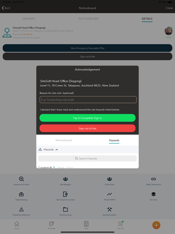 SetConnect iPad Screenshots