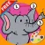 Animals Dot to Dot Coloring Book - Kids free learning games