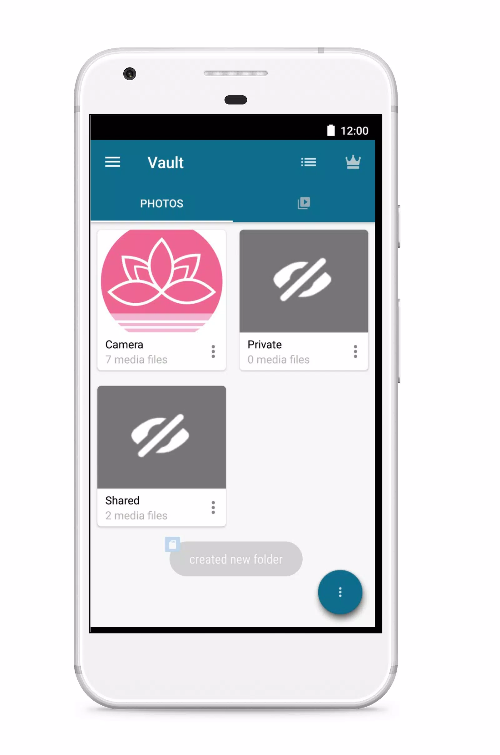 تصاویر Hide Photos, Videos - Vault for Android