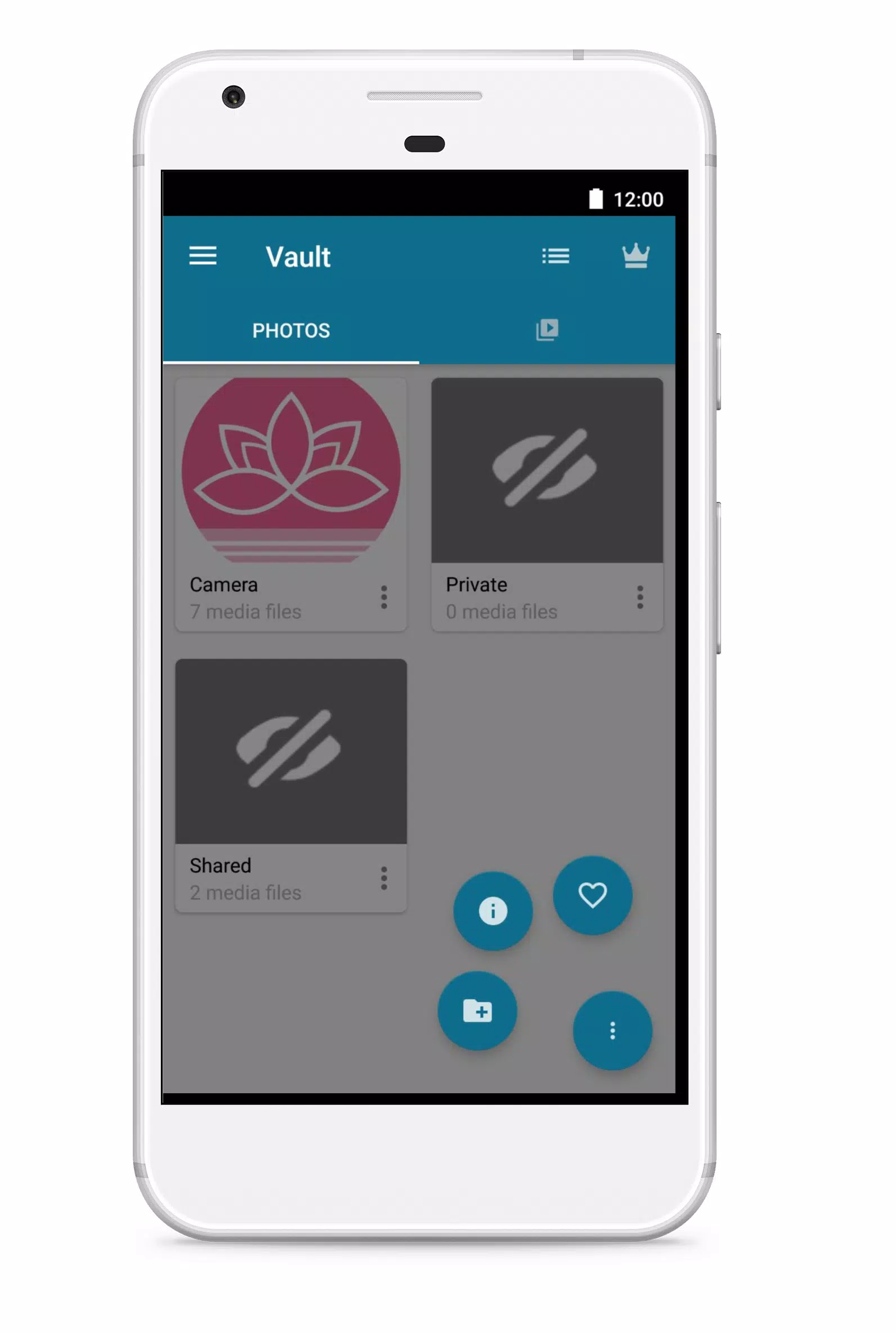 تصاویر Hide Photos, Videos - Vault for Android
